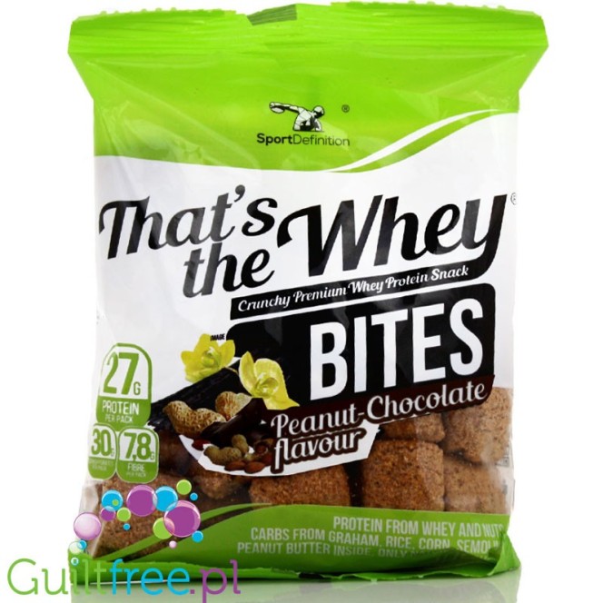 Sports That's the definition Whey Bites Peanut Chocolate