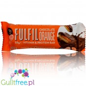 Fulfil Chocolate & Orange baton proteinowy z witaminami (Pomarańcza & Mleczna Czekolada)