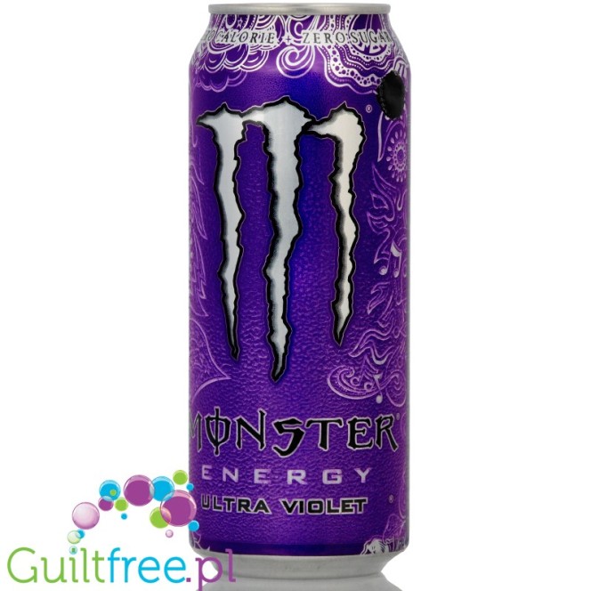 Monster Energy Ultra Violet UE - Napój Energetyczny bez cukru