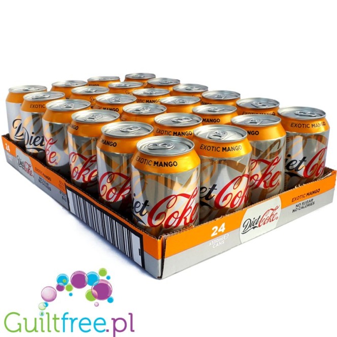 Coke Diet Exotic Mango - case 24 x 330ml