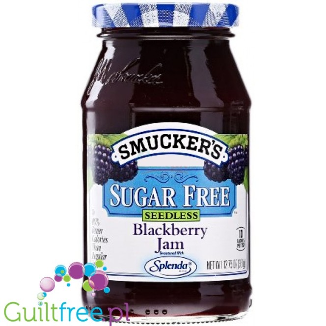 Smucker's Sugar Free Blackberry Seedless Preserves with Splenda