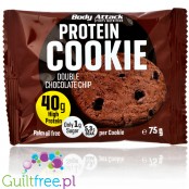 Body Attack Protein Cookie - czekoladowe ciastko białkowe, 40g białka