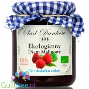Sad Danków, no sugar added organic raspberry jam