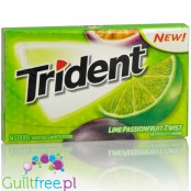 Trident Lime Passion sugar free chewing gum