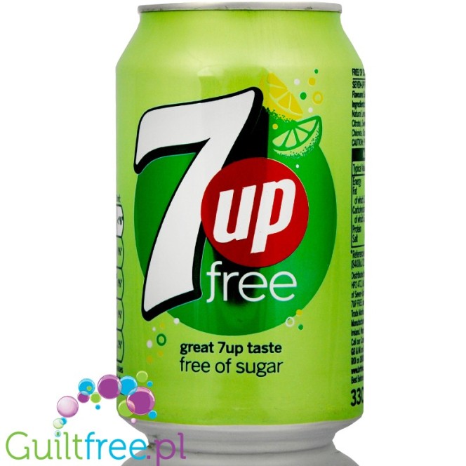 7up Free napój zero kalorii, puszka 330ml