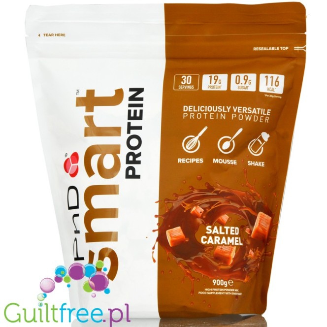 Phd Smart Protein™ Salted Caramel - odżywka białkowa 0,9kg (Solony Karmel)