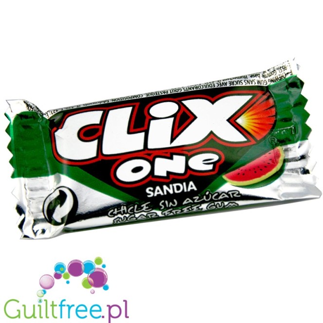 Clix One Sandia - watermelon flavored sugar free chewing gum