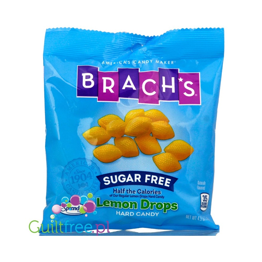 Brach's Sugar Free Candy, Hard Candy, Lemon Drops - sweet lemon-fl...