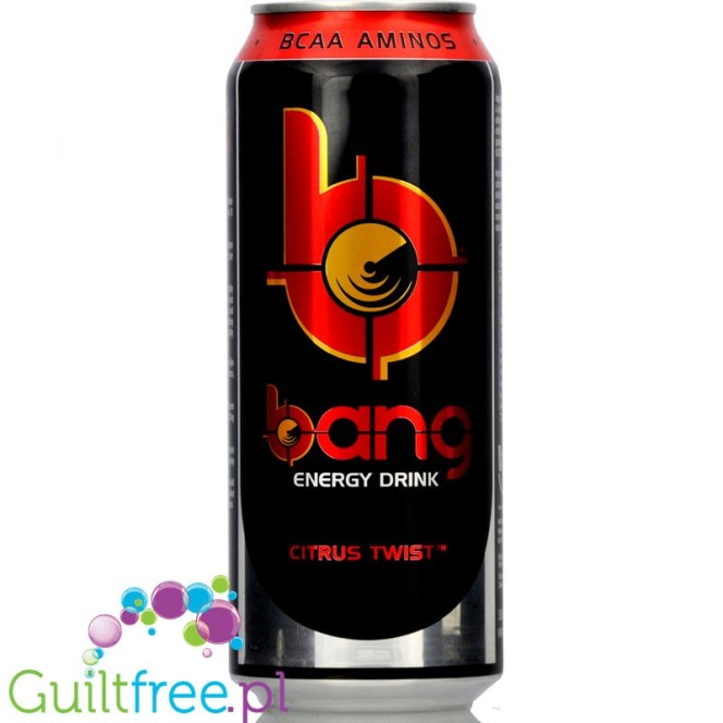 Bang Citrus Twist napój energetyczny bez cukru z BCAA
