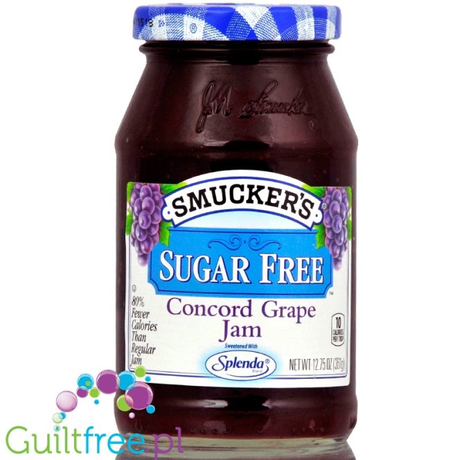 Smucker's sugar free concord grape jam