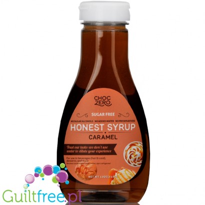 Choc Zero Honest Syrup, sugar free syrup Caramel
