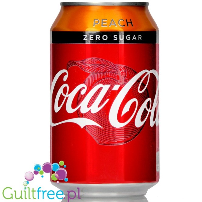 Coca-Cola Zero Peach 500ml