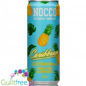 NOCCO BCAA 3000mg Caribbean sugar free drink with coffeine