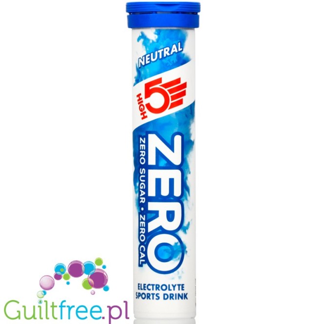 HIGH5 Zero Neutral - elektrolity bez cukru w tabletkach, bezsmakowe