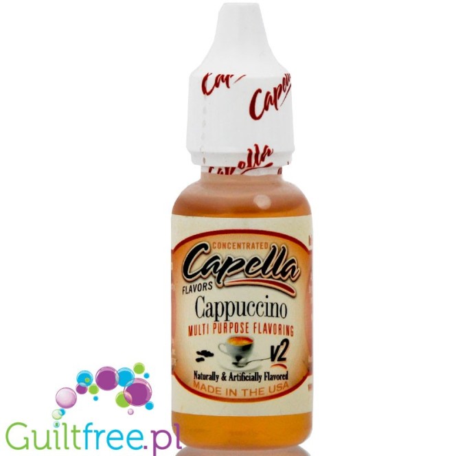 Capella Flavors Cappuccino v2 - Concentrated food aroma without sugar and without fat: espresso