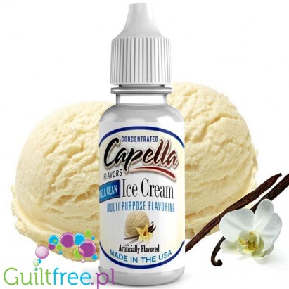 Capella Flavors Vanilla Bean Ice Cream - skoncentrowany aromat waniliowy bez cukru i bez tłuszczu