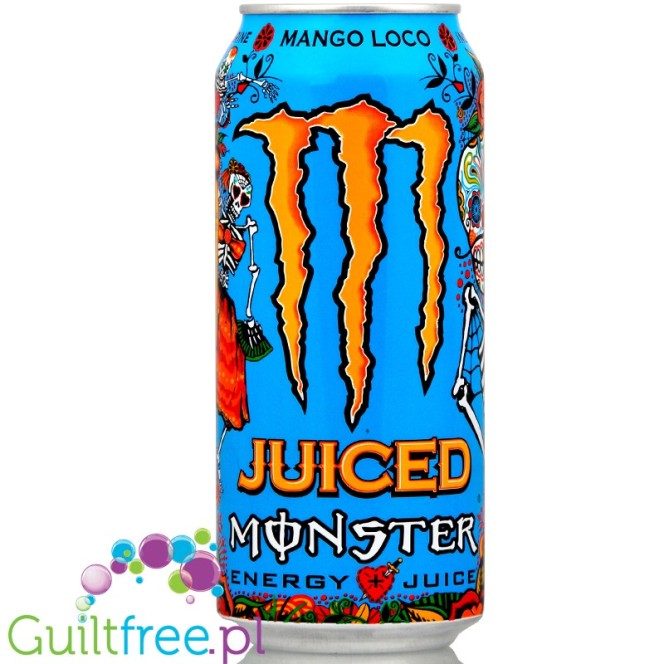 Monster Mango Loco energy drink (cheat meal)