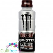 Monster Muscle Energy Shake Chocolate - Chocolate-flavored milk-based energy drink, dietary supplement