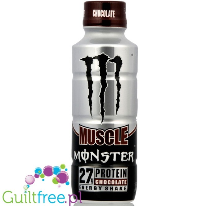 Monster Muscle Energy Chocolate Shake 27g białka