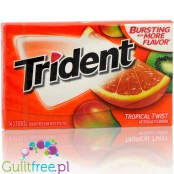Trident Tropical Twist sugar free chewing gum