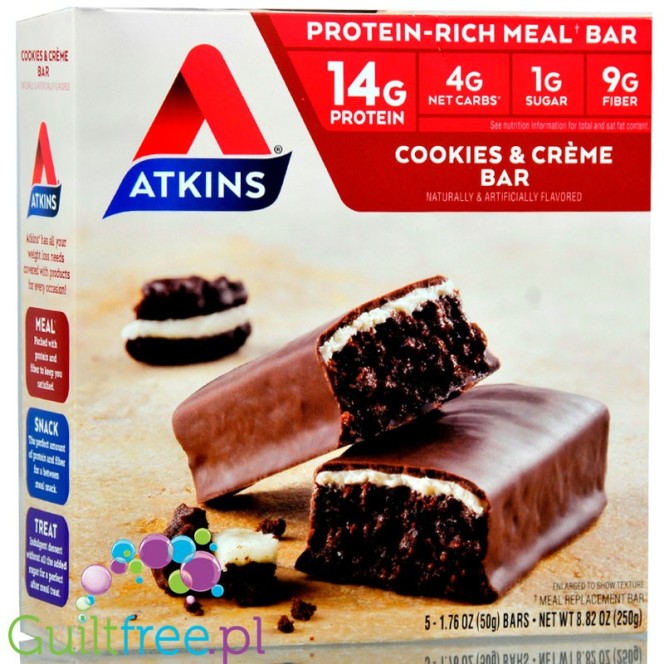 Atkins Meal Cookies n 'Creme Bar