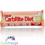 Doctor's CarbRite Diet Birthday Cake totally sugar free protein bar
