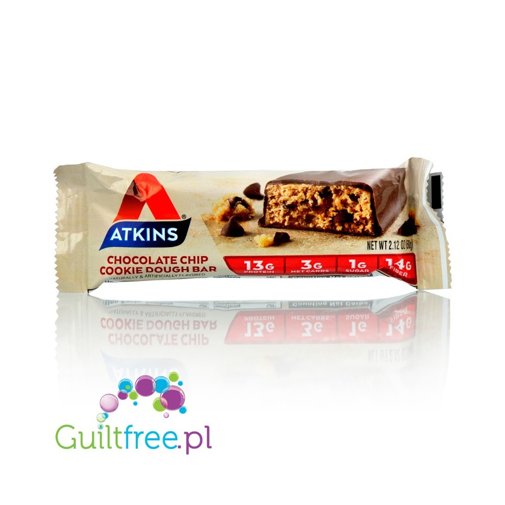 Atkins Meal Chocolate Chip Cookie Dough - GUILTFREE.PL