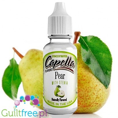 Capella Pear - skoncentrowany aromat gruszkowy bez cukru i bez tłuszczu