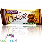 Healthsmart ChocoRite Milk Chocolate Pecan Cluster - czekoladki bez cukru z karmelem i pekanami