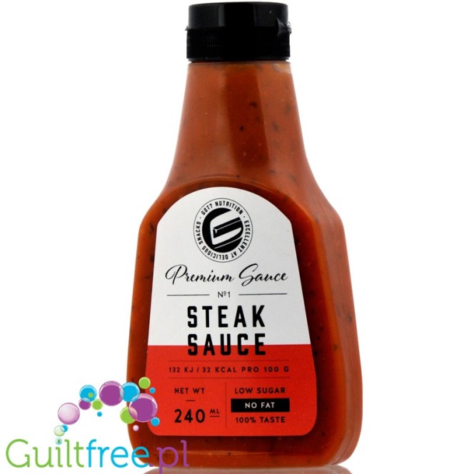 Got7 Premium Steak Sauce - pikantny sos do mięs, bez tłuszczu, niskokaloryczny