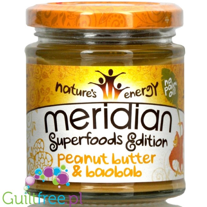 Meridian crunchy almond butter 100% nuts