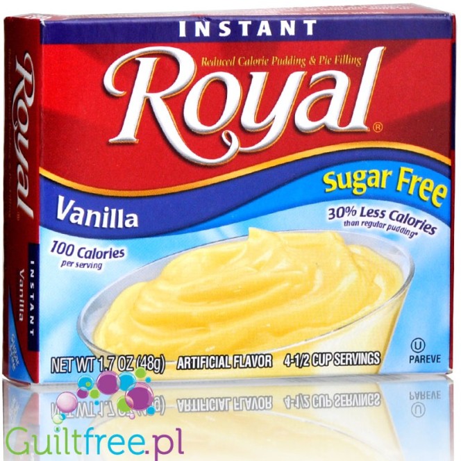 Royal Pudding Vanilla - waniliowy budyń bez cukru