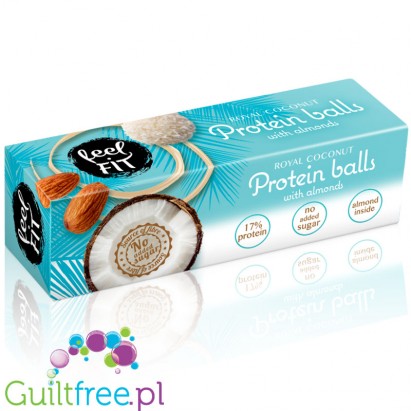 FeelFIT Coconut Protein coconut balls with almond