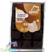 iLoveSweet Dzika - ciemna czekolada białkowa z orzechami laskowymi i cashew