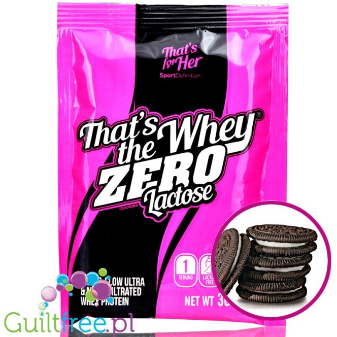That's The Whey Zero Lactose Cookies & Cream bezlaktozowa odżywka białkowa