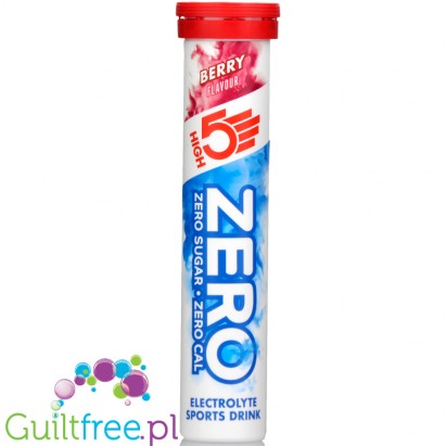 High 5 Zero 20 tabs Berry, sugar free electrolyte sport drink