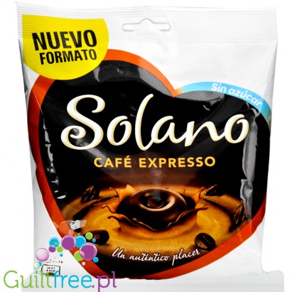 Solano Café Espresso kawowe karmelki bez cukru i glutenu