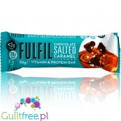 Fulfil Chocolate Salted Caramel baton proteinowy z witaminami (Solony Karmel & Mleczna Czekolada)