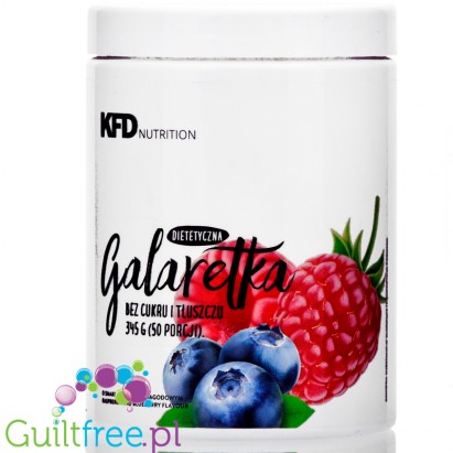 KFD Dietetyczna Galaretka (aż 50 porcji) - Malina & Jagoda