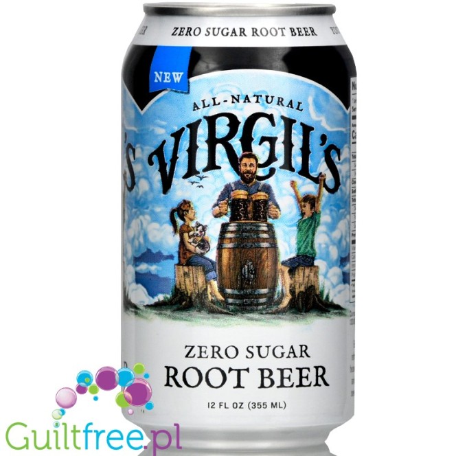 Virgil's Zero Sugar Free - Root Beer 12oz (355ml)