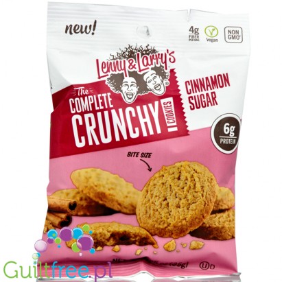 Lenny & Larry Complete Crunchy Cookie Cinnamon Sugar, bag