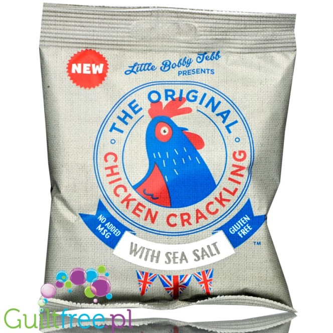 LBJ Chicken Crackling Sea Salt - keto chrupki z kurczaka B 55g - W 1g - T 42g