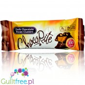 Healthsmart ChocoRite Dark Chocolate Pecan Clusters sugar free low carb bars