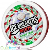 Ice Breakers Candy Cane 2kcal, pudrowe cukierki bez cukru EDYCJA ŚWIĄTECZNA