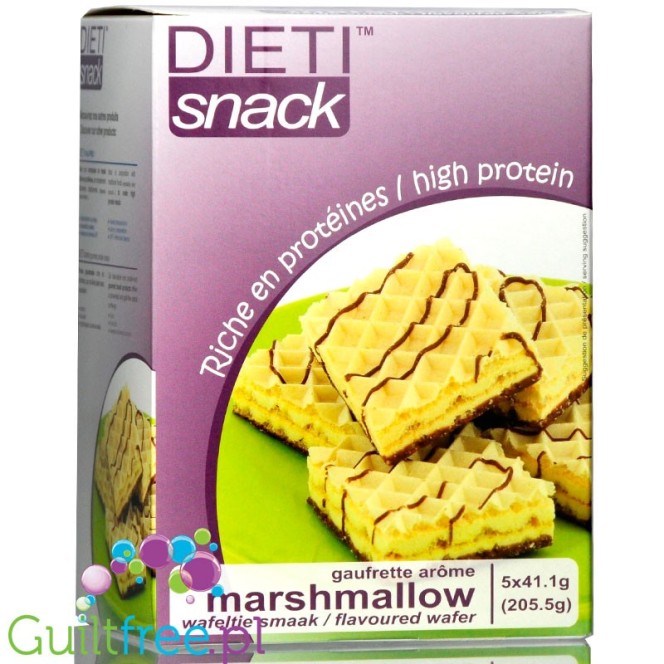 Dieti Meal Snack high protein waffer with Marshmallow cream