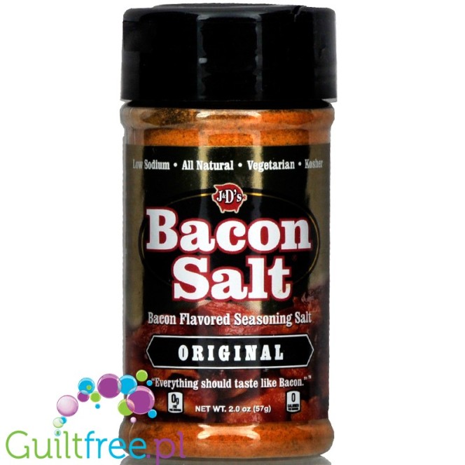 J&D’s Bacon Salt Original - wegetariańska przyprawa bekonowa bez glutaminianu