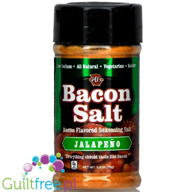J&D’s Bacon Salt Jalapeño - pikantna wegetariańska przyprawa bekonowa