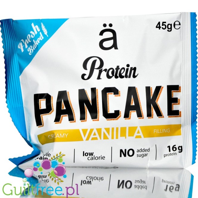 Nano Ä Protein Pancake Vanilla - niskokaloryczny naleśnik białkowy z kremem waniliowym