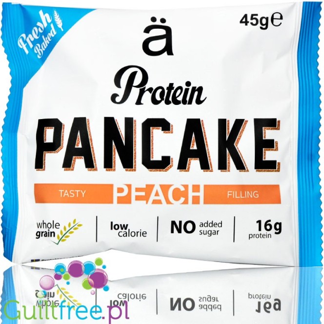 Nano Ä Protein Pancake - Peach - protein pancake with sugar free peach filling