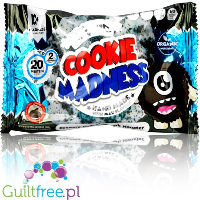 Cookie Madness Creamy Cookie Crumb Monster - organiczne castka proteinowe a la Oreo